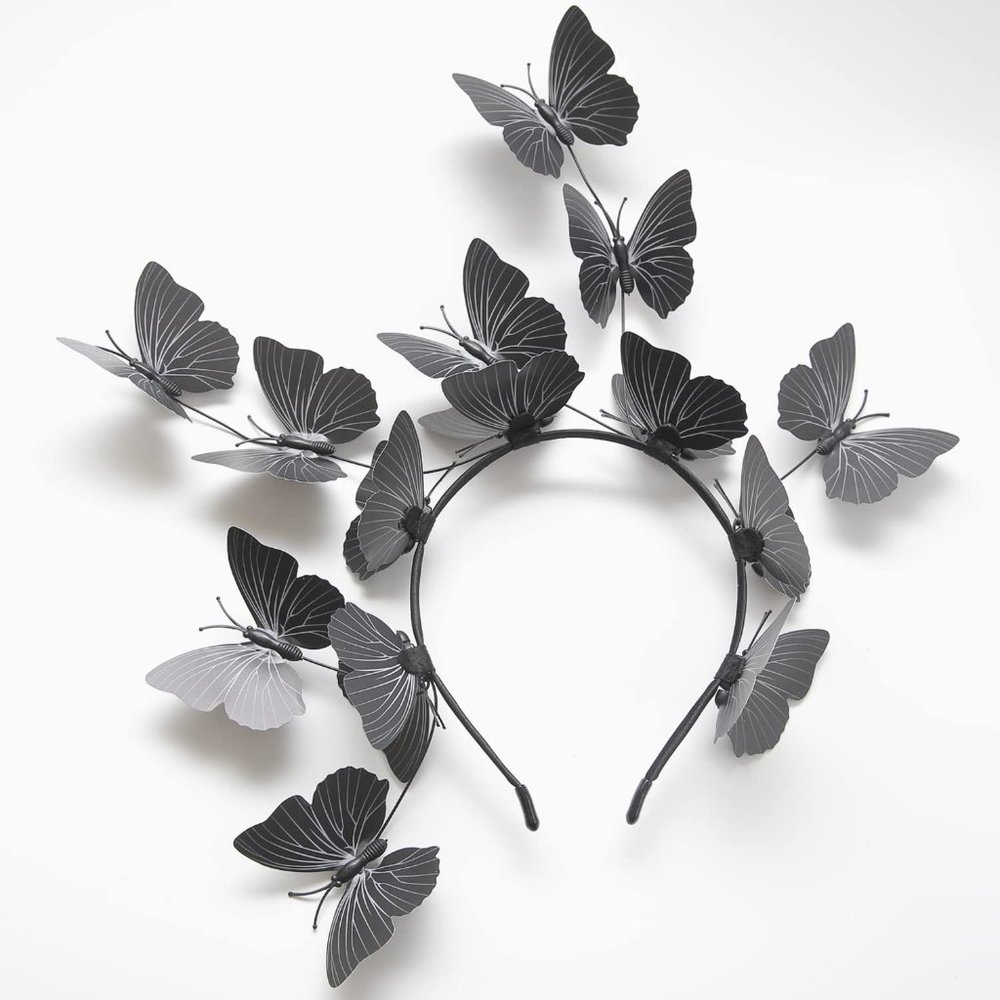 Butterfly Headband Fascinators for women Halloween Butterfly Headpieces Merry